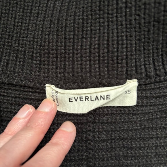 Everlane Half-Zip in Everyday Cotton - Picture 7 of 7